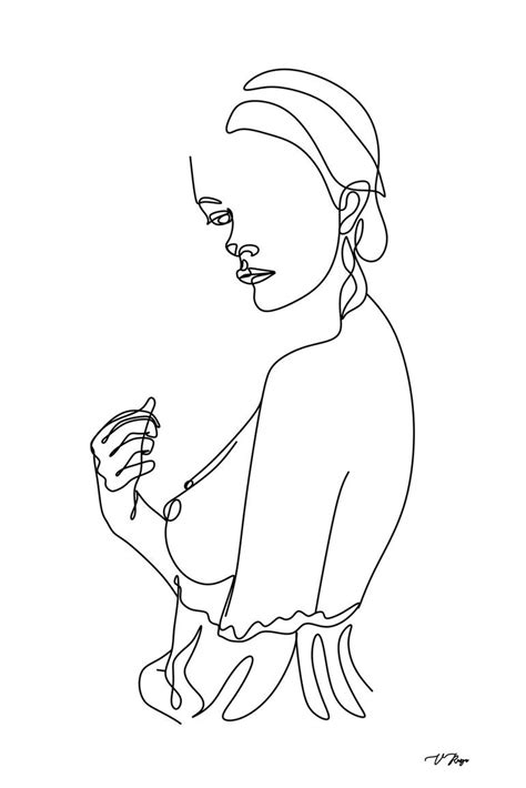 draw a naked woman